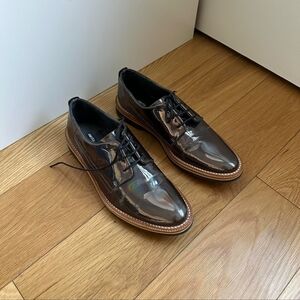 Miista Iridescent Oxfords Size 38